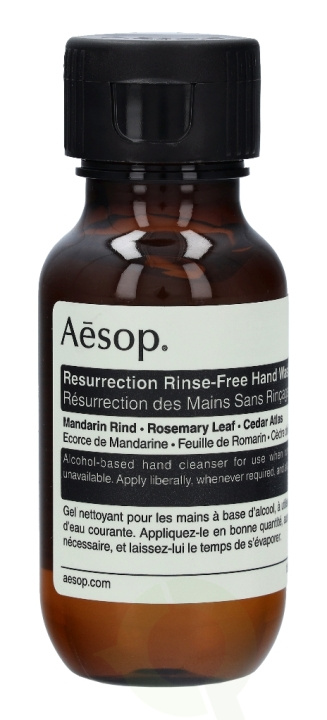 AESOP Resurrection Rinse-Free Hand Wash 50 ml i gruppen HELSE OG SKJØNNHET / Hudpleie / Kroppspleie / Bad- og dusjkrem hos TP E-commerce Nordic AB (C49348)