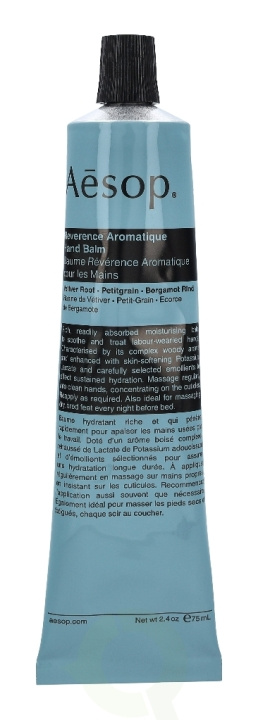 AESOP Reverence Aromatique Hand Balm 75 ml i gruppen HELSE OG SKJØNNHET / Manikyr/pedikyr / Håndkrem hos TP E-commerce Nordic AB (C49349)