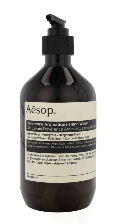 AESOP Reverence Aromatique Hand Wash 500 ml i gruppen HELSE OG SKJØNNHET / Hudpleie / Kroppspleie / Bad- og dusjkrem hos TP E-commerce Nordic AB (C49352)