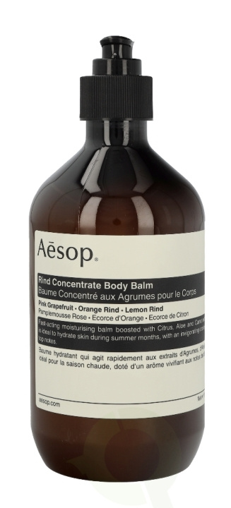 AESOP Rind Concentrate Body Balm 500 ml i gruppen HELSE OG SKJØNNHET / Hudpleie / Kroppspleie / Body lotion hos TP E-commerce Nordic AB (C49354)