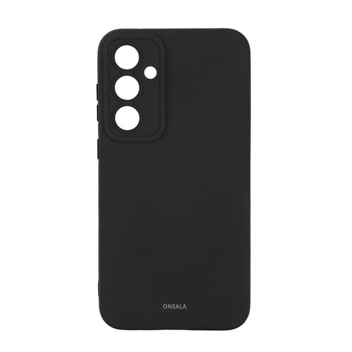 Onsala Backcover Sil Touch Samsung S23 FE 5G Svart i gruppen SMARTTELEFON & NETTBRETT / Mobilbeskyttelse / Samsung hos TP E-commerce Nordic AB (C49427)