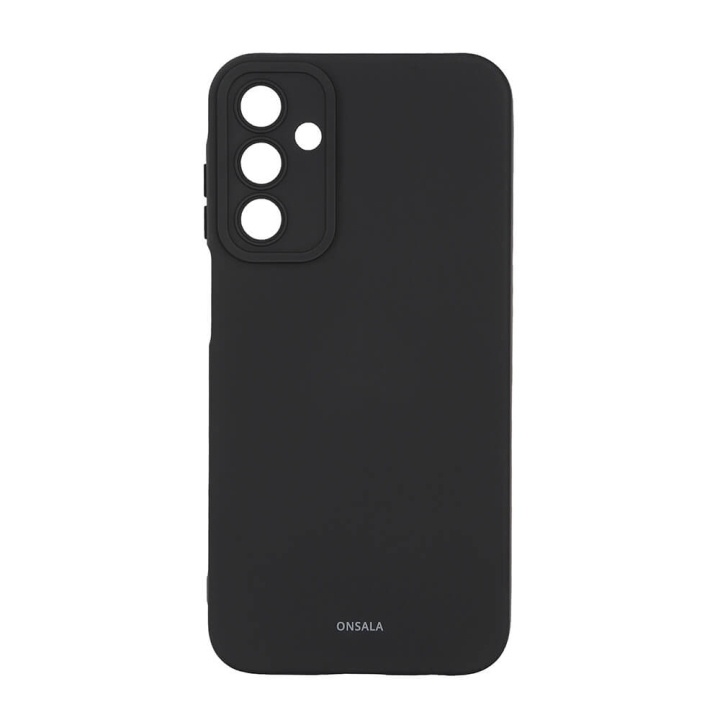 Onsala Silikondeksel Samsung A15 5G/A15 4G Svart i gruppen SMARTTELEFON & NETTBRETT / Mobilbeskyttelse / Samsung hos TP E-commerce Nordic AB (C49430)