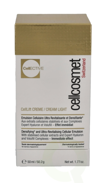 Cellcosmet CellLift Cream Light 50 ml i gruppen HELSE OG SKJØNNHET / Hudpleie / Ansikt / Ansiktskrem hos TP E-commerce Nordic AB (C49765)