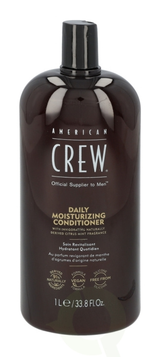 American Crew Daglig fuktighetsgivende balsam 1000 ml 91% naturlig vegansk i gruppen HELSE OG SKJØNNHET / Hår & styling / Hårpleie / Balsam hos TP E-commerce Nordic AB (C49853)