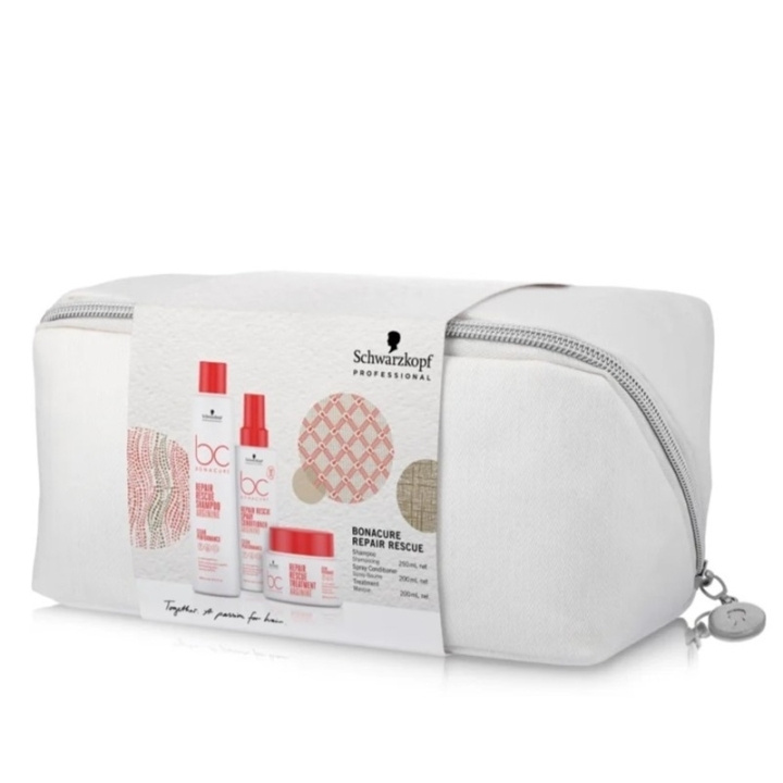 Schwarzkopf Schwarzkopf Gavesett BC Bonacure Repair Rescue 4 stk i gruppen HELSE OG SKJØNNHET / Gavesett / Gavesett for henne hos TP E-commerce Nordic AB (C49862)