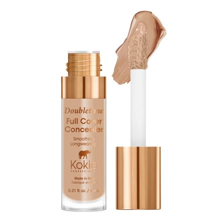 Kokie Cosmetics Kokie Doubletime Full Cover Concealer - 104 Golden Tan i gruppen HELSE OG SKJØNNHET / Makeup / Makeup ansikt / Concealer hos TP E-commerce Nordic AB (C49867)