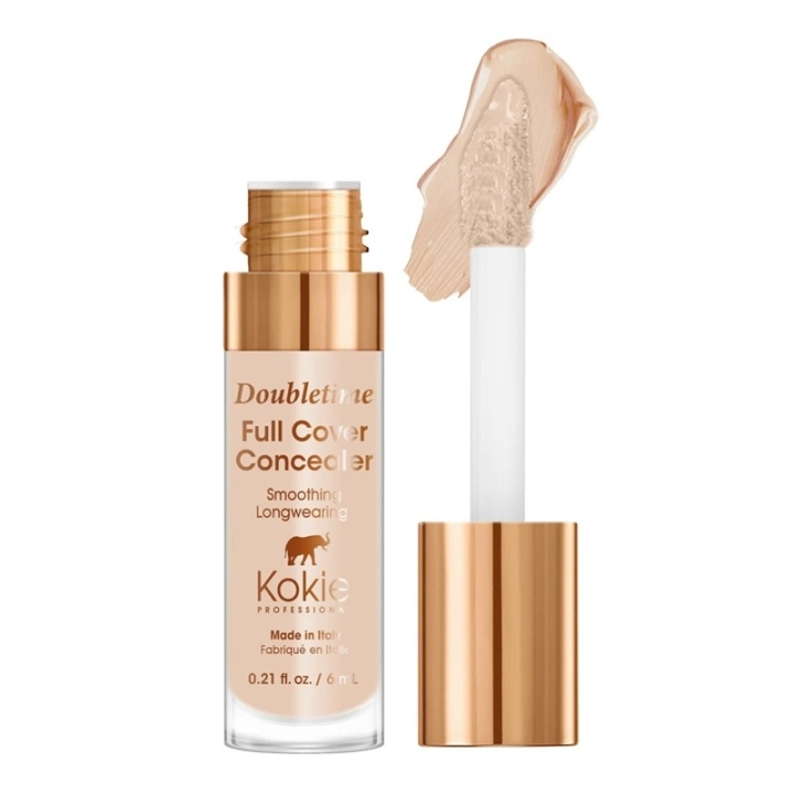 Kokie Cosmetics Kokie Doubletime Full Cover Concealer - 102 Fair Neutral i gruppen HELSE OG SKJØNNHET / Makeup / Makeup ansikt / Concealer hos TP E-commerce Nordic AB (C49872)