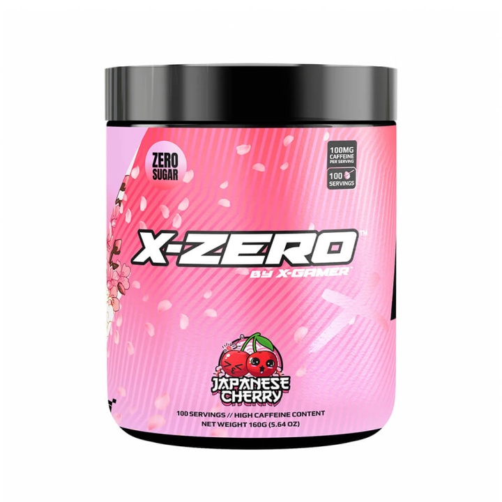 X-GAMER X-Zero 160 gram Japanes Cherry i gruppen Datautstyr / GAMING / Energidrikke for gamere hos TP E-commerce Nordic AB (C49930)