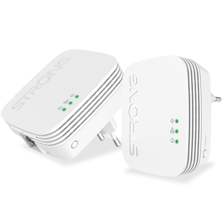 Strong Powerline 600 Duo Mini i gruppen Datautstyr / Nettverk / Homeplug/Powerline hos TP E-commerce Nordic AB (C49969)