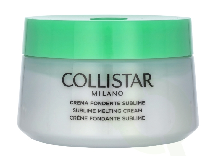 Collistar Sublime Melting Cream 400 ml Nourishes Repairs Regenerates - For Very Dry Skins i gruppen HELSE OG SKJØNNHET / Hudpleie / Kroppspleie / Body lotion hos TP E-commerce Nordic AB (C50031)
