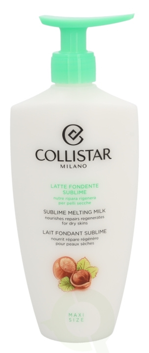 Collistar Sublime Melting Milk 400 ml For Dry Skins i gruppen HELSE OG SKJØNNHET / Hudpleie / Kroppspleie / Body lotion hos TP E-commerce Nordic AB (C50032)