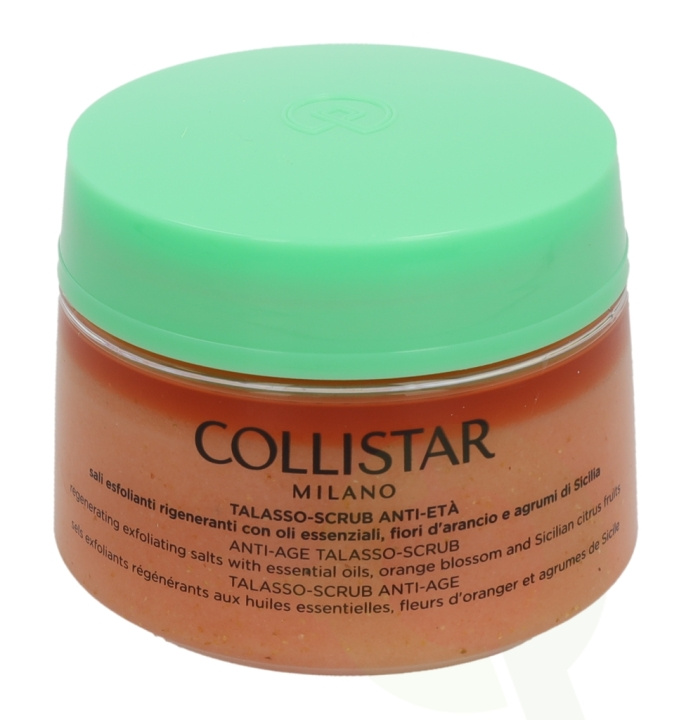 Collistar Anti-Age Talasso Scrub 700 gr With Essential Oils, Orange Blossom And Sicilian Citrus Fruits i gruppen HELSE OG SKJØNNHET / Hudpleie / Kroppspleie / Body lotion hos TP E-commerce Nordic AB (C50034)