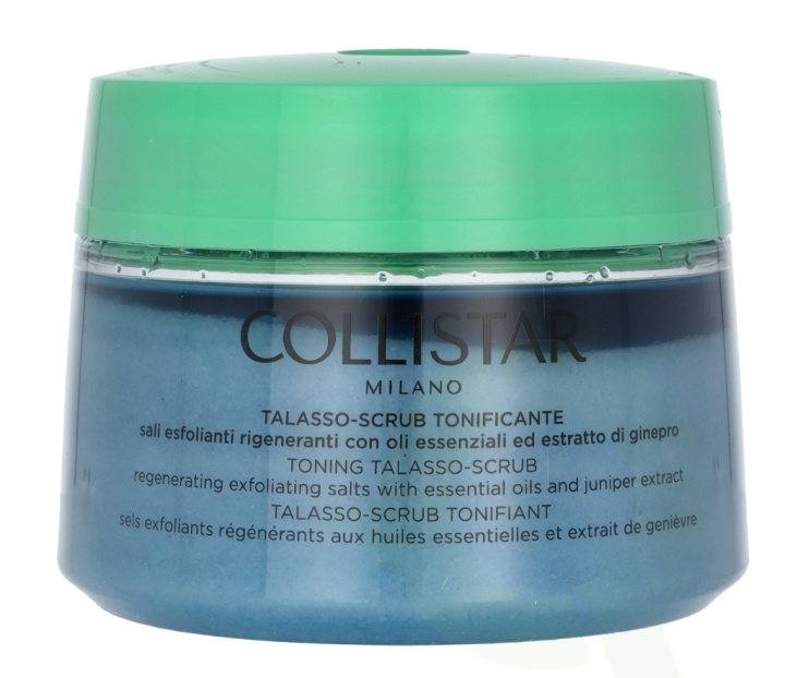 Collistar Toning Talasso Scrub 700 gr Regenerating Exfoliating Salts With Essential Oil sand Juniper Extract i gruppen HELSE OG SKJØNNHET / Hudpleie / Kroppspleie / Body lotion hos TP E-commerce Nordic AB (C50043)