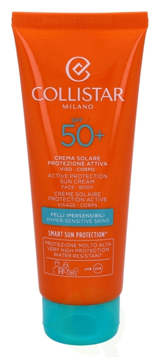 Collistar Active Protection Sun Cream Face-Body SPF50+ 100 ml i gruppen HELSE OG SKJØNNHET / Hudpleie / Soling / Solkrem hos TP E-commerce Nordic AB (C50046)