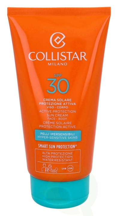 Collistar Active Protection Sun Cream Face-Body SPF30 150 ml i gruppen HELSE OG SKJØNNHET / Hudpleie / Soling / Solkrem hos TP E-commerce Nordic AB (C50047)