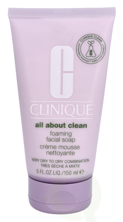 Clinique Foaming Sonic Facial Soap 150 ml Very Dry To Dry Combination i gruppen HELSE OG SKJØNNHET / Hudpleie / Ansikt / Rengjøring hos TP E-commerce Nordic AB (C50080)