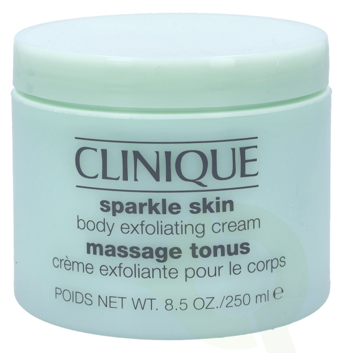 Clinique Sparkle Skin Body Exfoliating Cream 250 ml i gruppen HELSE OG SKJØNNHET / Hudpleie / Ansikt / Skrubb/peeling hos TP E-commerce Nordic AB (C50107)