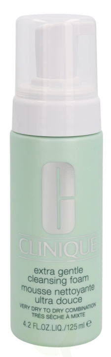 Clinique Extra Gentle Cleansing Foam 125 ml Very Dry To Dry Combination i gruppen HELSE OG SKJØNNHET / Hudpleie / Ansikt / Rengjøring hos TP E-commerce Nordic AB (C50244)