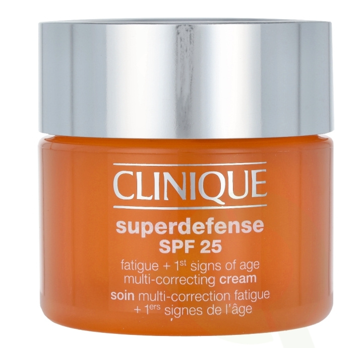 Clinique Superdefense Multi-Correcting Cream SPF25 50 ml Very Dry to Dry Combination 1,2 i gruppen HELSE OG SKJØNNHET / Hudpleie / Ansikt / Dagkrem hos TP E-commerce Nordic AB (C50282)