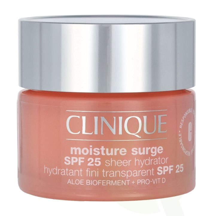 Clinique Solbeskyttelse Moisture Surge SPF25 50 ml i gruppen HELSE OG SKJØNNHET / Hudpleie / Ansikt / Dagkrem hos TP E-commerce Nordic AB (C50329)