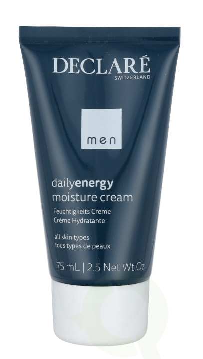 Declare Men Daily Energy Moisture Cream 75 ml All Skin Types i gruppen HELSE OG SKJØNNHET / Hudpleie / Ansikt / Ansiktskrem hos TP E-commerce Nordic AB (C50441)