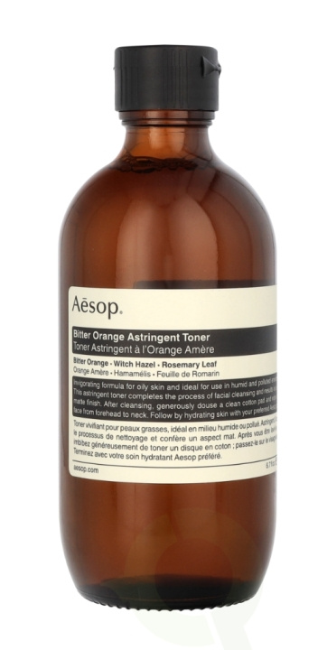 AESOP Bitter Orange Astringent Toner 200 ml i gruppen HELSE OG SKJØNNHET / Hudpleie / Ansikt / Rengjøring hos TP E-commerce Nordic AB (C50554)