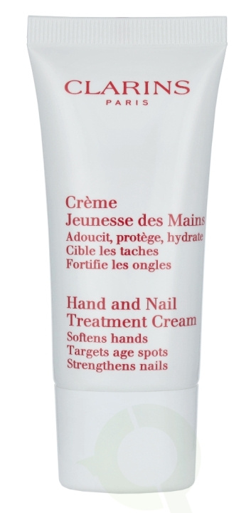 Clarins Hand & Nail Treatment Cream 30 ml i gruppen HELSE OG SKJØNNHET / Manikyr/pedikyr / Håndkrem hos TP E-commerce Nordic AB (C50578)