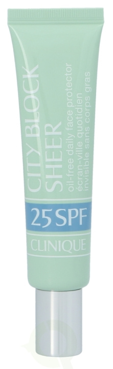 Clinique City Block Sheer SPF25 40 ml Sun Protection - All Skin Types - Oil-Free i gruppen HELSE OG SKJØNNHET / Hudpleie / Ansikt / Ansiktskrem hos TP E-commerce Nordic AB (C50619)