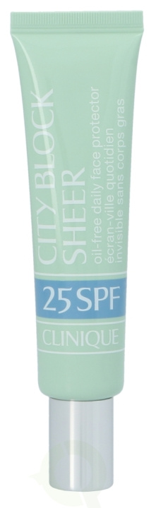 Clinique City Block Sheer SPF25 40 ml Sun Protection - All Skin Types - Oil-Free i gruppen HELSE OG SKJØNNHET / Hudpleie / Ansikt / Dagkrem hos TP E-commerce Nordic AB (C50619)