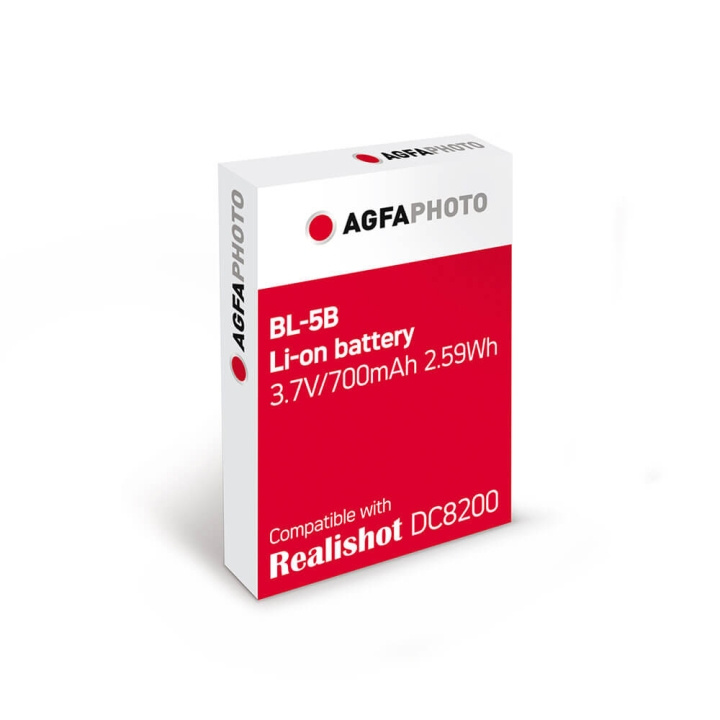 Agfa PHOTO Battery DC8200 ABL5B i gruppen Elektronikk / Foto og video / Fotograferingsutstyr / Annet hos TP E-commerce Nordic AB (C50638)