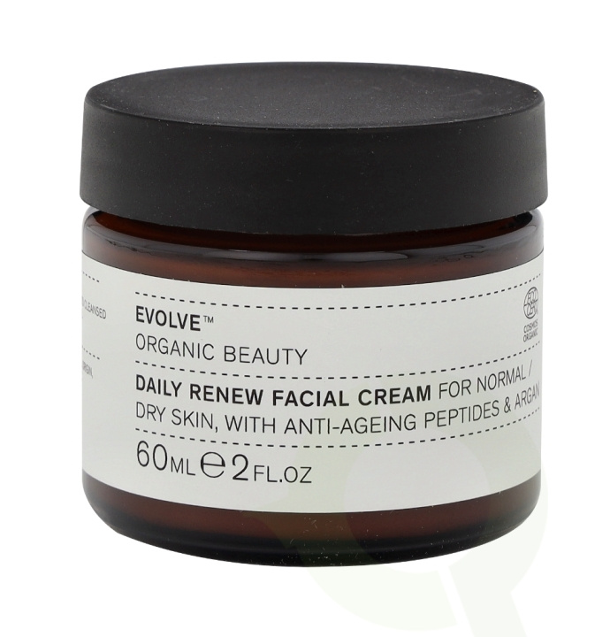 Evolve Beauty Evolve Daily Renew Facial Cream 60 ml for normal tørr hud i gruppen HELSE OG SKJØNNHET / Hudpleie / Ansikt / Dagkrem hos TP E-commerce Nordic AB (C50893)