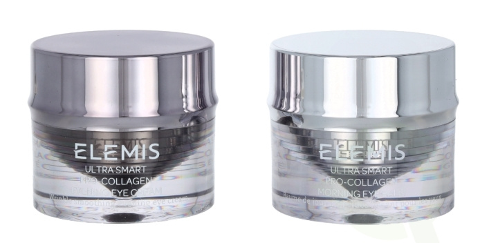 Elemis Ultra-Smart Pro-Collagen Eye Treatment Duo Set 20 ml 2x10ml i gruppen HELSE OG SKJØNNHET / Hudpleie / Ansikt / Øyne hos TP E-commerce Nordic AB (C50994)