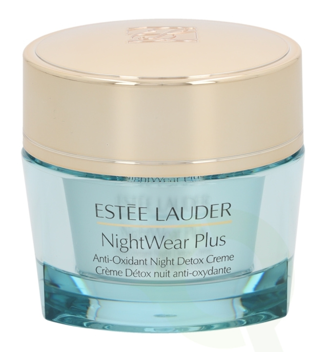 Estee Lauder E.Lauder Nightwear Plus Night Detox Cream 50 ml Anti Oxidant - All Skin Types i gruppen HELSE OG SKJØNNHET / Hudpleie / Ansikt / Ansiktskrem hos TP E-commerce Nordic AB (C51090)