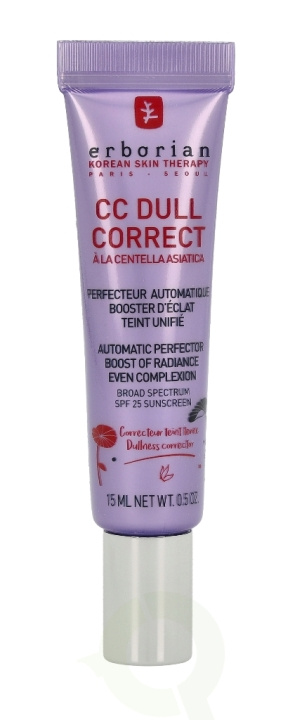 Erborian CC Dull Correct Sunscreen SPF25 15 ml Broad Spectrum i gruppen HELSE OG SKJØNNHET / Hudpleie / Soling / Solkrem hos TP E-commerce Nordic AB (C51278)