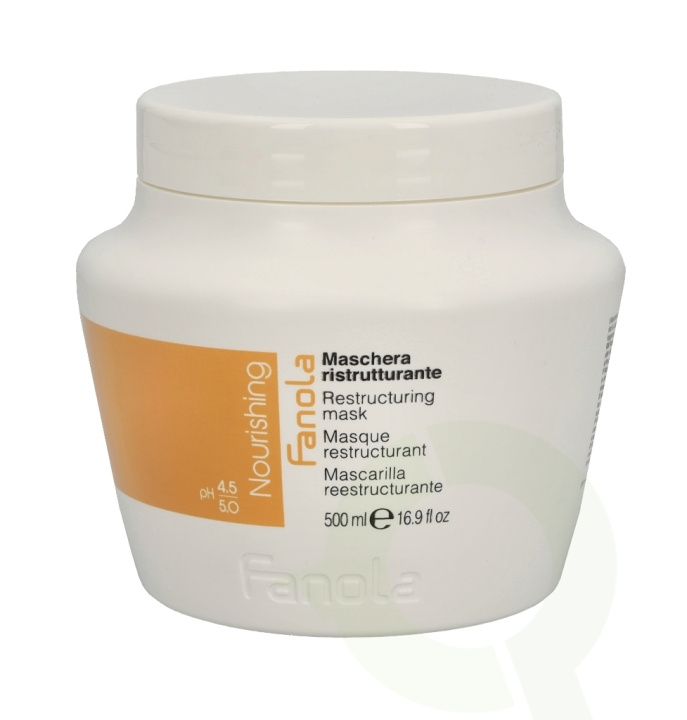 Fanola Nutri Care Restructuring Mask 500 ml i gruppen HELSE OG SKJØNNHET / Hår & styling / Hårpleie / Hårmaske hos TP E-commerce Nordic AB (C51415)