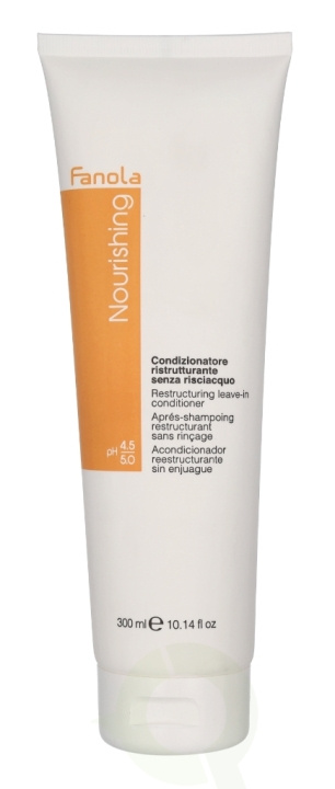 Fanola Nourishing Restructuring Leave-In Conditioner 300 ml i gruppen HELSE OG SKJØNNHET / Hår & styling / Hårpleie / Balsam hos TP E-commerce Nordic AB (C51420)