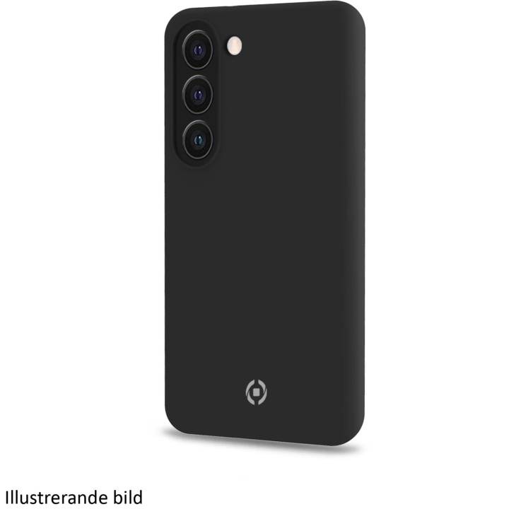 Celly Cromo Soft gummideksel Galaxy S24+ 5G Svart i gruppen SMARTTELEFON & NETTBRETT / Mobilbeskyttelse / Samsung hos TP E-commerce Nordic AB (C51459)