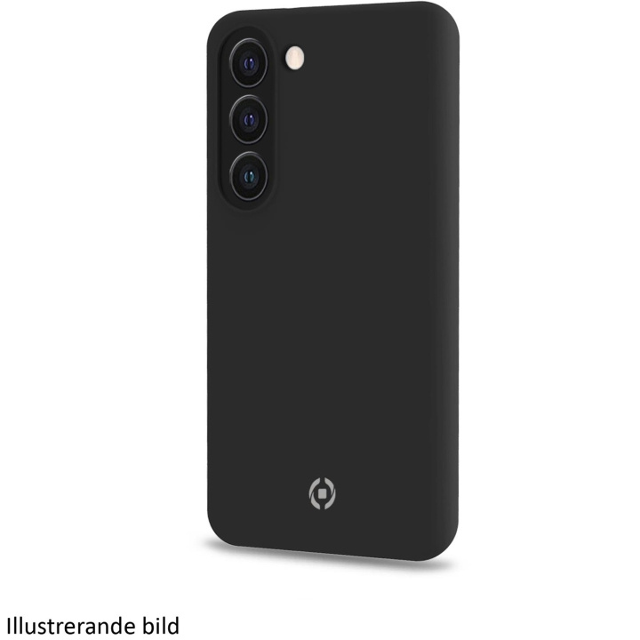 Celly Cromo Soft gummideksel Galaxy S24 Ultra 5G Svart i gruppen SMARTTELEFON & NETTBRETT / Mobilbeskyttelse / Samsung hos TP E-commerce Nordic AB (C51460)