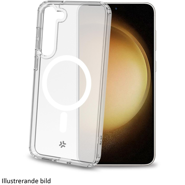 Celly Gelskinmag Magnetisk TPU-deksel Galaxy S24 Ultra 5G Transparent GEL i gruppen SMARTTELEFON & NETTBRETT / Mobilbeskyttelse / Samsung hos TP E-commerce Nordic AB (C51469)