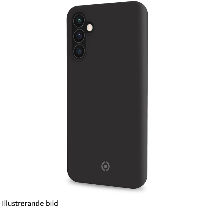 Celly Cromo Soft gummideksel Galaxy A35 5G Svart i gruppen SMARTTELEFON & NETTBRETT / Mobilbeskyttelse / Samsung hos TP E-commerce Nordic AB (C51479)