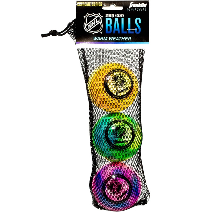 SportMe NHL Street Hockey Ball 3-pakning i gruppen LEKER, BARN OG BABY / Uteleker / Vinterleker hos TP E-commerce Nordic AB (C51491)