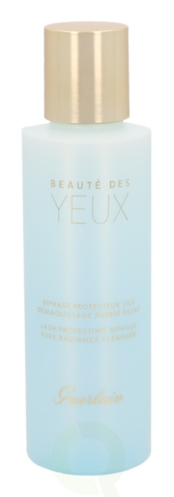 Guerlain Beaute Des Yeux Lash Protecting Cleanser 125 ml Biphase Pure Radiance i gruppen HELSE OG SKJØNNHET / Makeup / Sminkefjerner hos TP E-commerce Nordic AB (C51621)