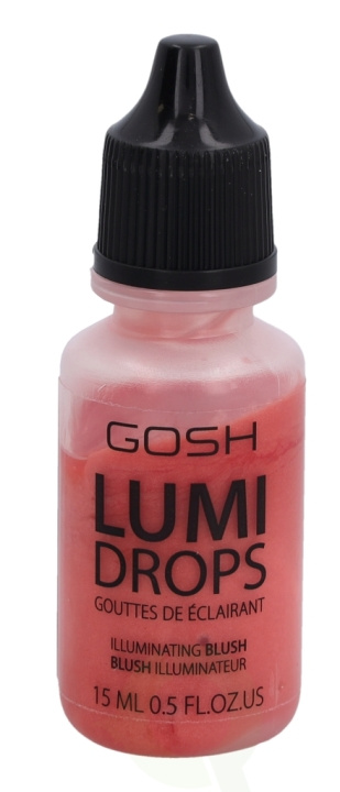 Gosh Lumi Drops Illuminating Highlighter 15 ml 010 Coral Blush i gruppen HELSE OG SKJØNNHET / Makeup / Makeup ansikt / Contour/Highlight hos TP E-commerce Nordic AB (C51692)