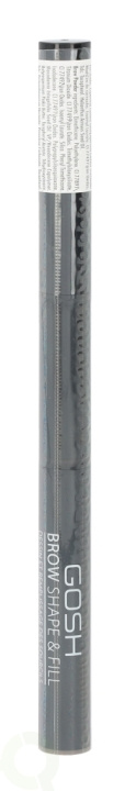 Gosh Brow Shape & Fill 0.5 g 002 Grey Brown i gruppen HELSE OG SKJØNNHET / Makeup / Øyne og øyebryn / Øyenbrynspenn hos TP E-commerce Nordic AB (C51697)