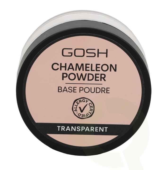 Gosh Chameleon Powder 8 gr #01 Transparent i gruppen HELSE OG SKJØNNHET / Makeup / Makeup ansikt / Pudder hos TP E-commerce Nordic AB (C51700)