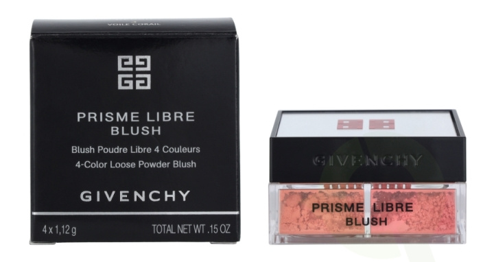 Givenchy Prisme Libre Blush 4,48 gr #03 Voile Corail i gruppen HELSE OG SKJØNNHET / Makeup / Makeup ansikt / Rouge / Bronzer hos TP E-commerce Nordic AB (C51727)