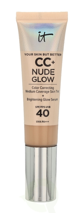 IT Cosmetics CC+ Nude Glow SPF40 32 ml Fair i gruppen HELSE OG SKJØNNHET / Hudpleie / Ansikt / Dagkrem hos TP E-commerce Nordic AB (C51750)