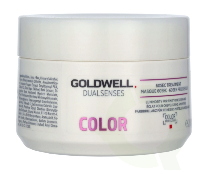 Goldwell Dualsenses Color 60S Treatment 200 ml Luminosity For Fine To Normal Hair i gruppen HELSE OG SKJØNNHET / Hår & styling / Hårpleie / Hårmaske hos TP E-commerce Nordic AB (C51894)