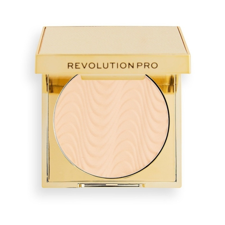 Makeup Revolution PRO CC Perfecting Pressed Powder - Cool Maple i gruppen HELSE OG SKJØNNHET / Makeup / Makeup ansikt / Pudder hos TP E-commerce Nordic AB (C51949)