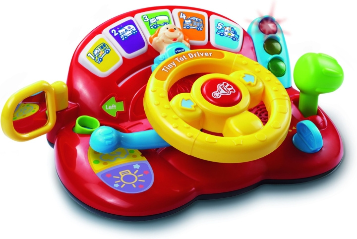 VTech Aktivitetsleke for babyer Ratt, FI i gruppen LEKER, BARN OG BABY / Babyleker (0-3 år) / Aktivitetsleker hos TP E-commerce Nordic AB (C51993)